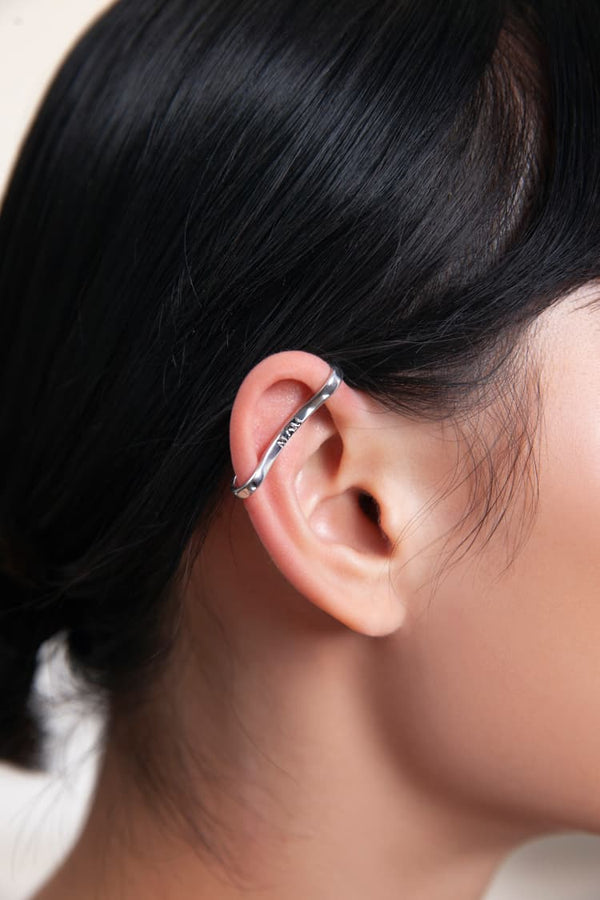 MAM® IT-Orecchino cartilagine argento-Ear Cuff-Argento--